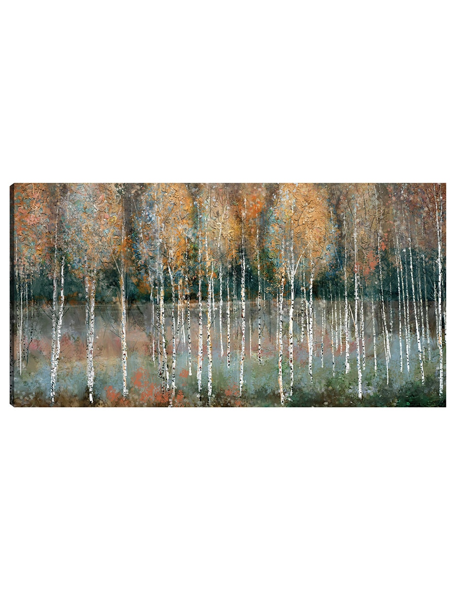 Cuadro decorativo Guardia de color técnica mixta Bosques