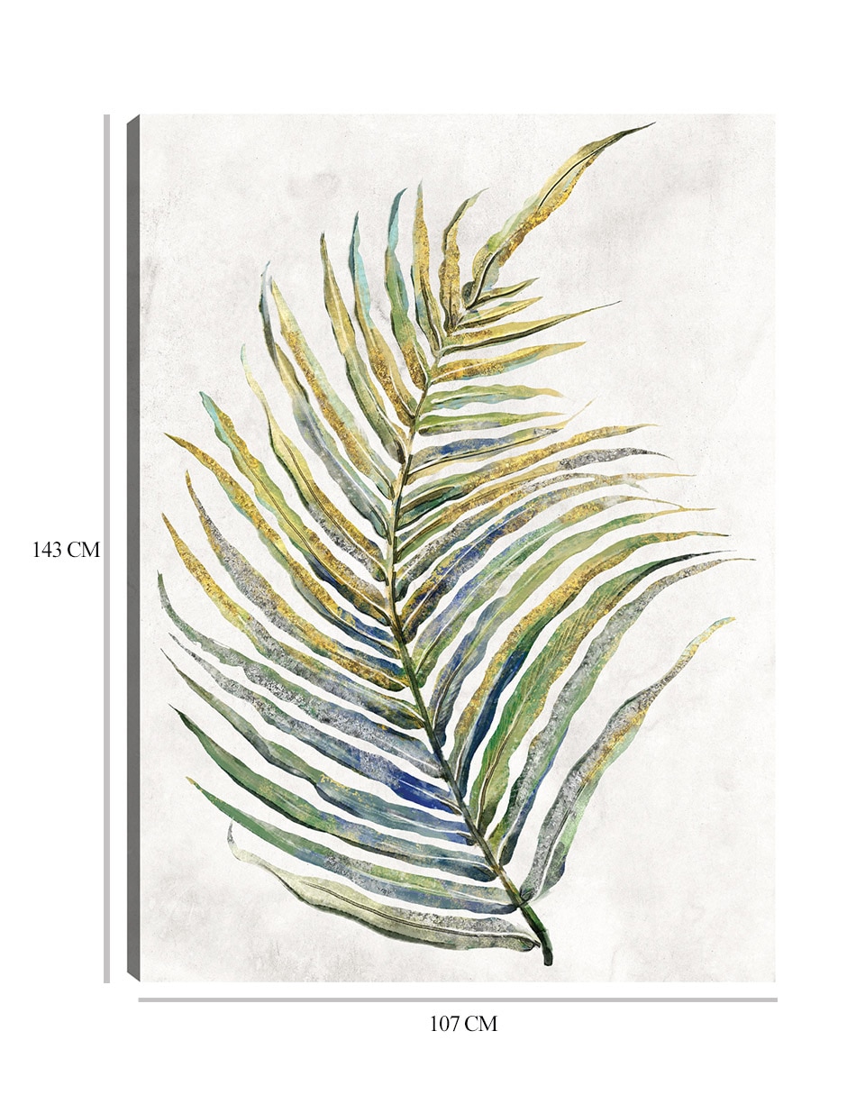 Cuadro decorativo Helechos opulentos II técnica mixta Floración 3