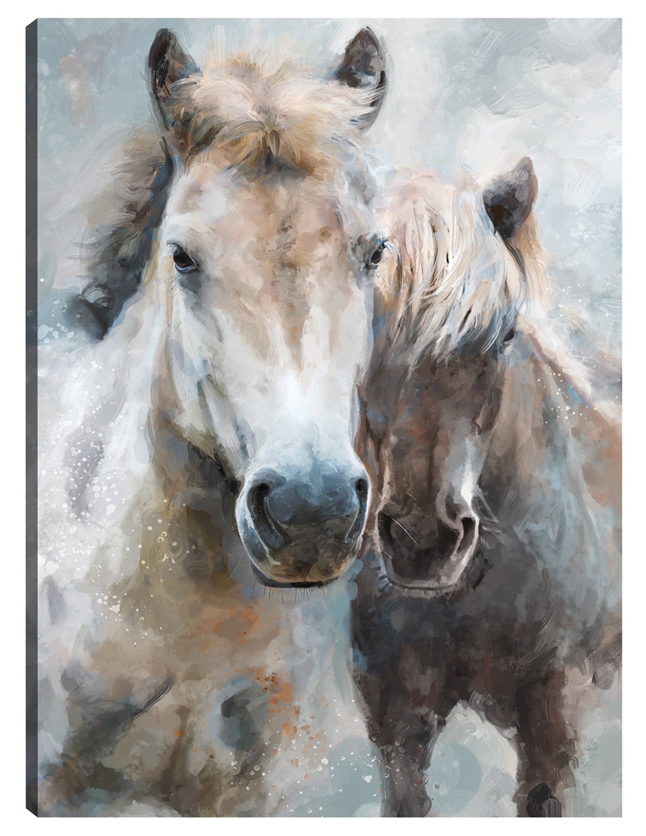 Cuadro decorativo Hermanos técnica mixta Animales Domésticos Cuadro decorativo Hermanos técnica mixta Animales Domésticos