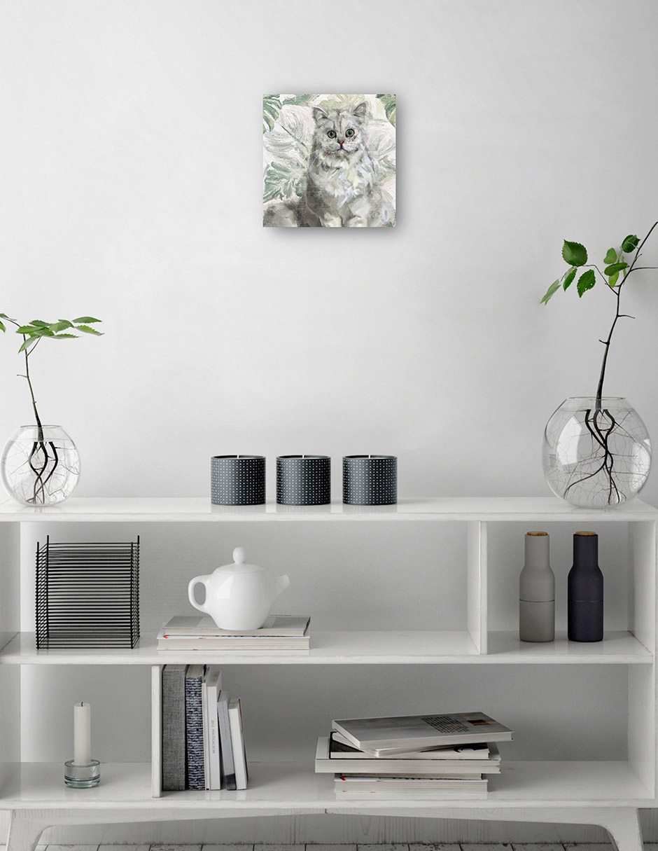 Cuadro decorativo Isla Kitties II técnica mixta Animales Domésticos 2