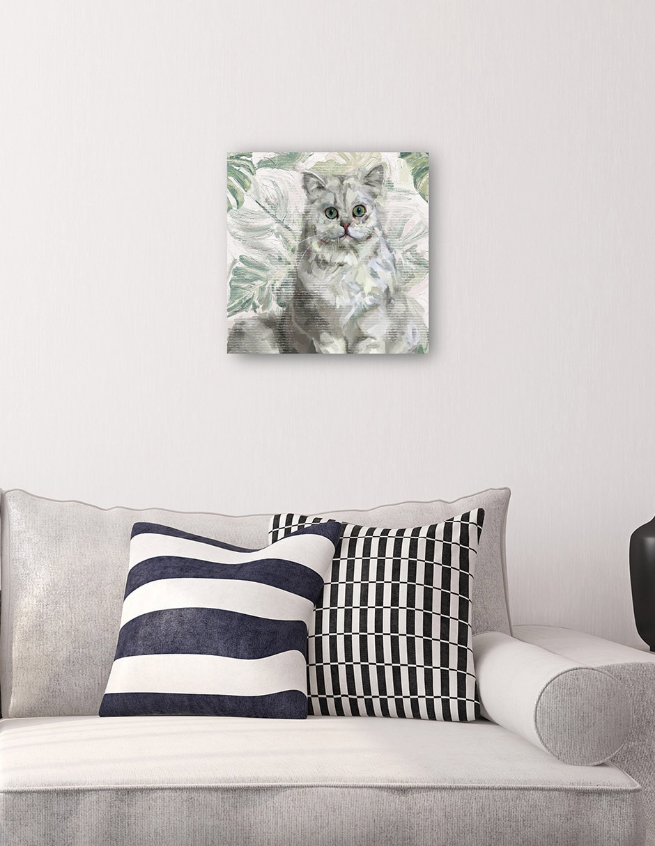 Cuadro decorativo Isla Kitties II técnica mixta Animales Domésticos 4