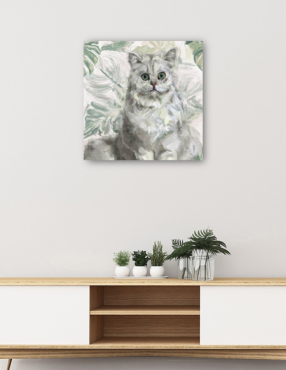 Cuadro decorativo Isla Kitties II técnica mixta Animales Domésticos 5