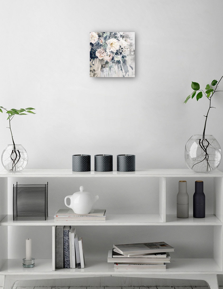 Cuadro decorativo Impresiones técnica mixta Arreglo Floral 2