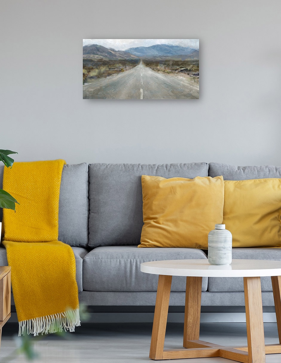 Cuadro decorativo Itinerancia técnica mixta Caminos 5