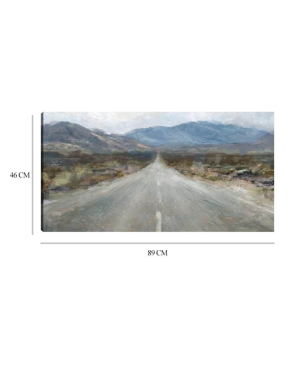 Cuadro decorativo Itinerancia técnica mixta Caminos 2