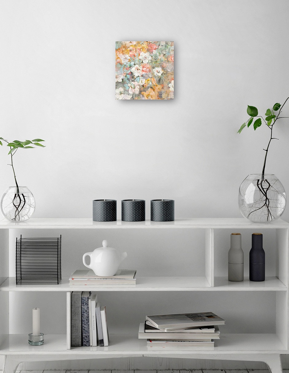 Cuadro decorativo J'Adore Jardín técnica mixta Floración 2