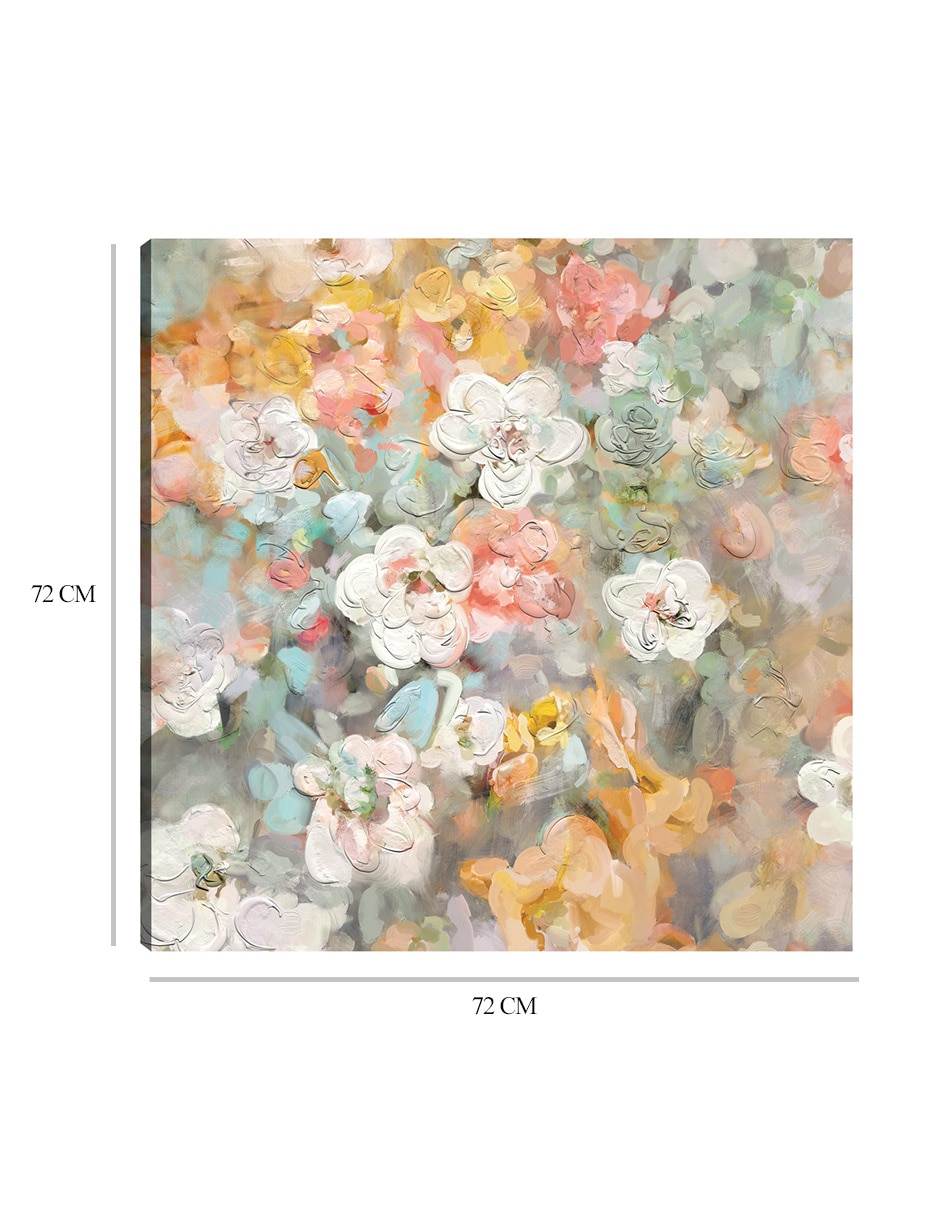 Cuadro decorativo J'Adore Jardín técnica mixta Floración 2