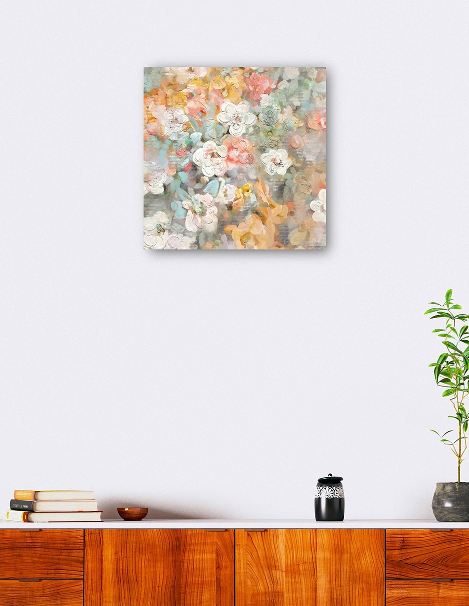 Cuadro decorativo J'Adore Jardín técnica mixta Floración 6