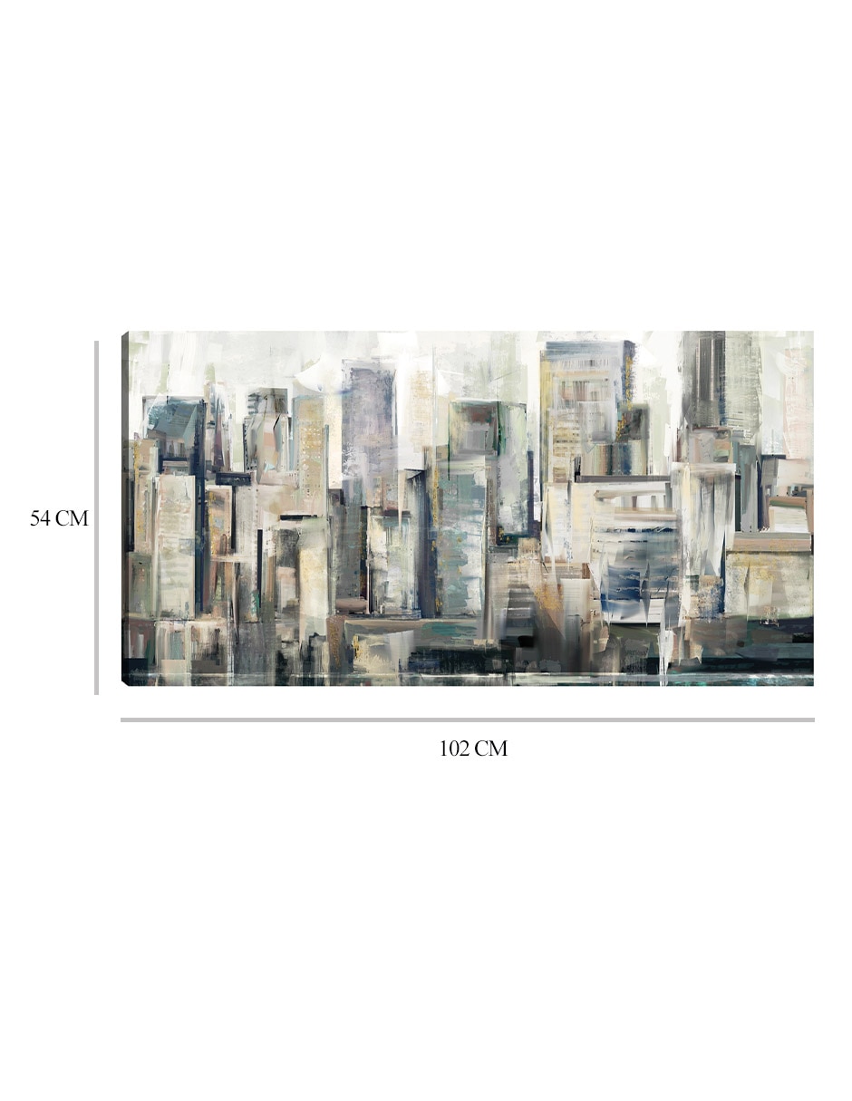 Cuadro decorativo Horizonte técnica mixta Edificios 2
