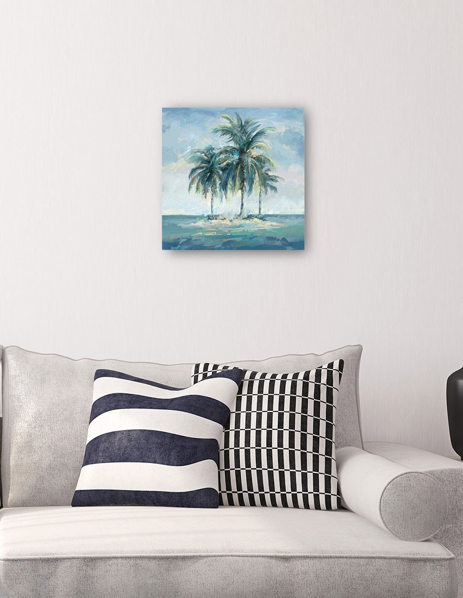 Cuadro decorativo Isla de los sueños técnica mixta Islotes 4