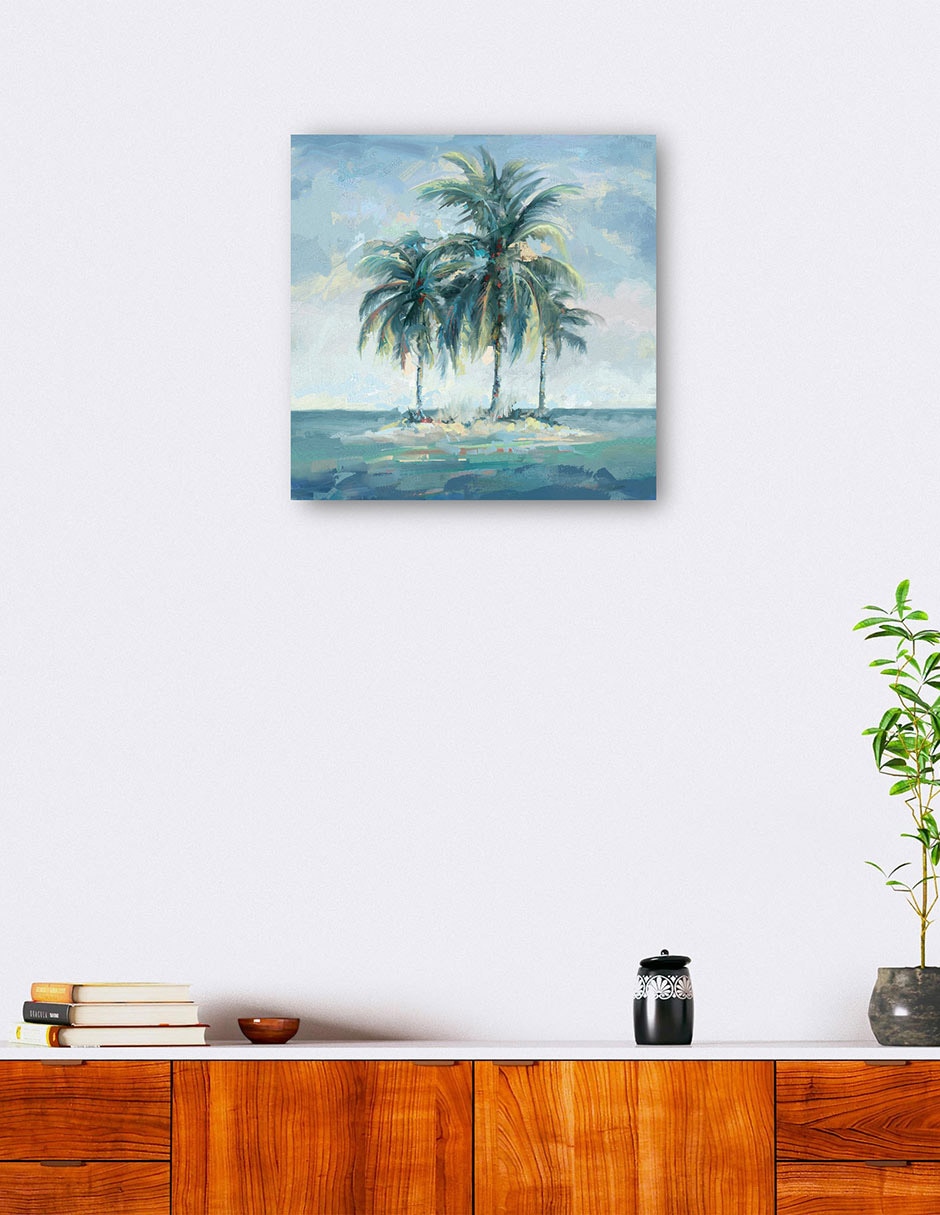 Cuadro decorativo Isla de los sueños técnica mixta Islotes 6