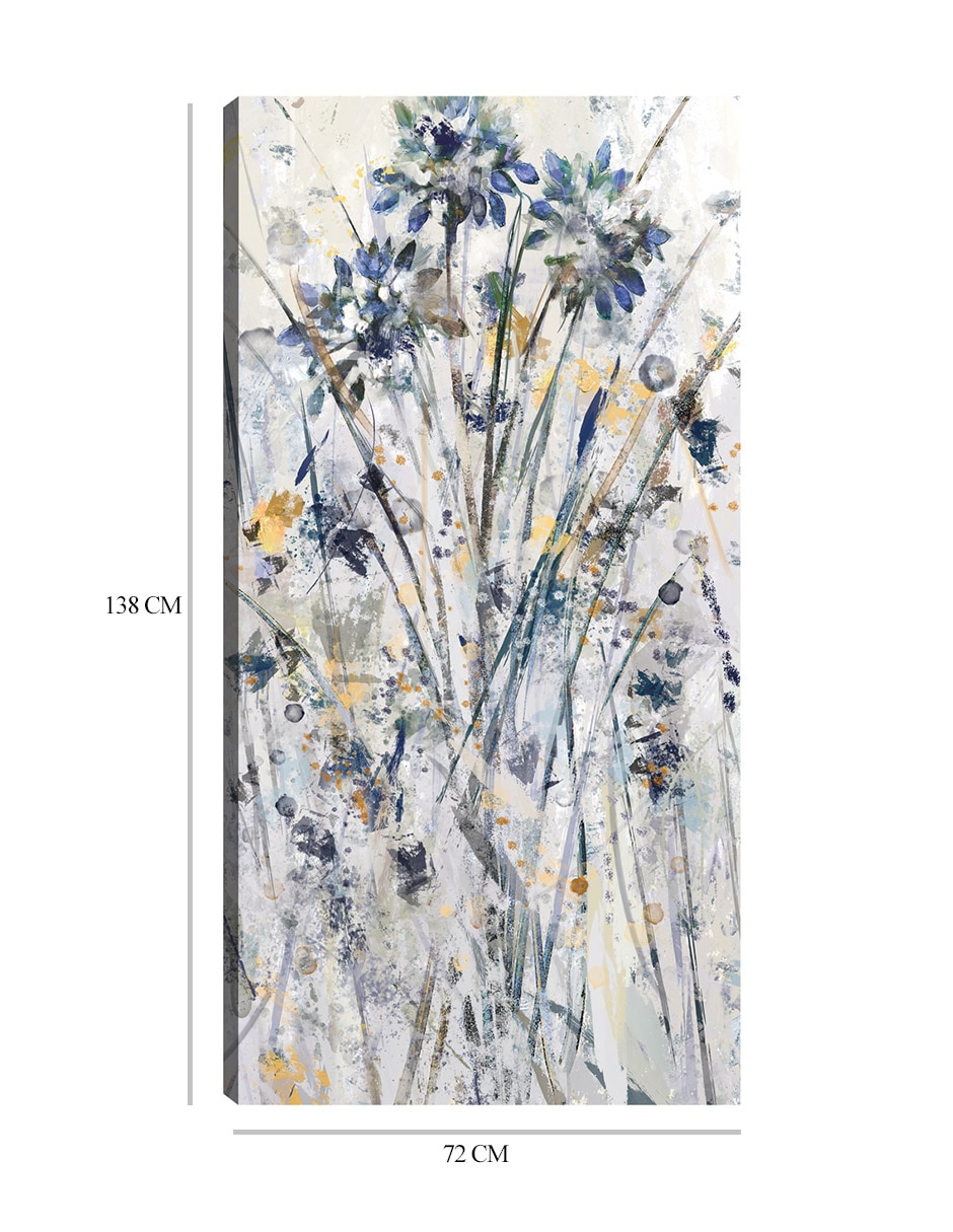 Cuadro decorativo Jardín de la cabaña I técnica mixta Floración 9