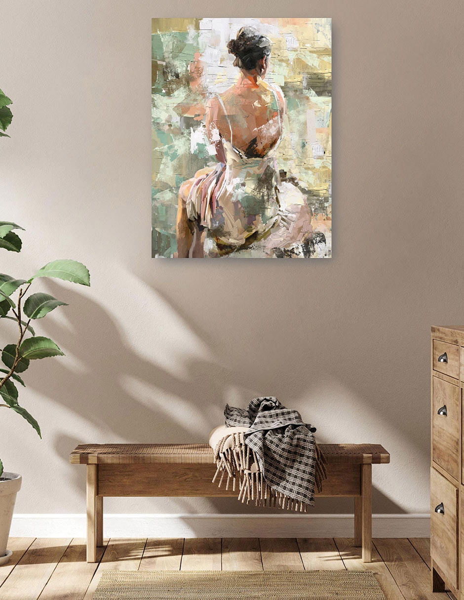 Cuadro decorativo Intuición II técnica mixta Gente 5