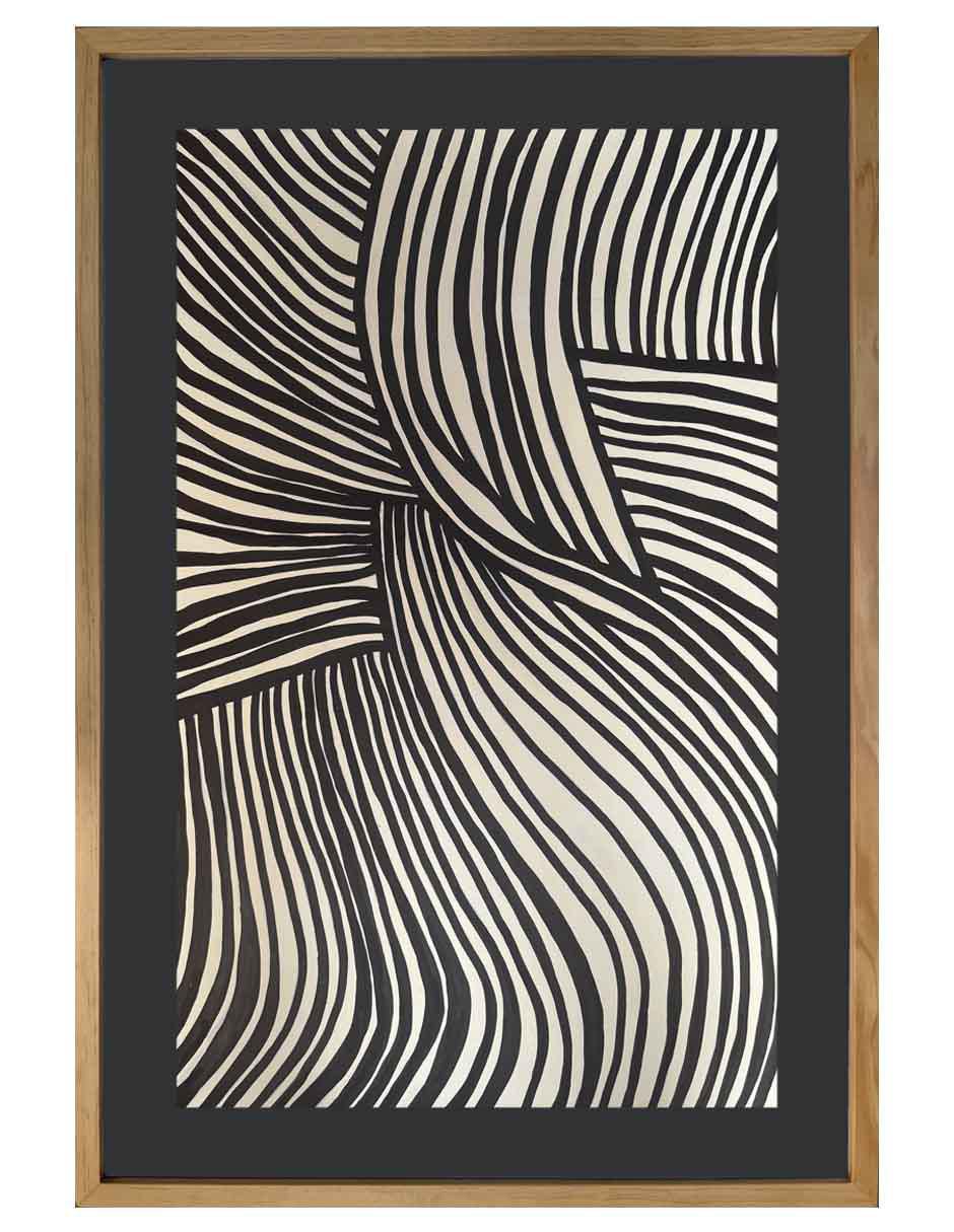 Pintura técnica acrílico Abstracto-minimalista
