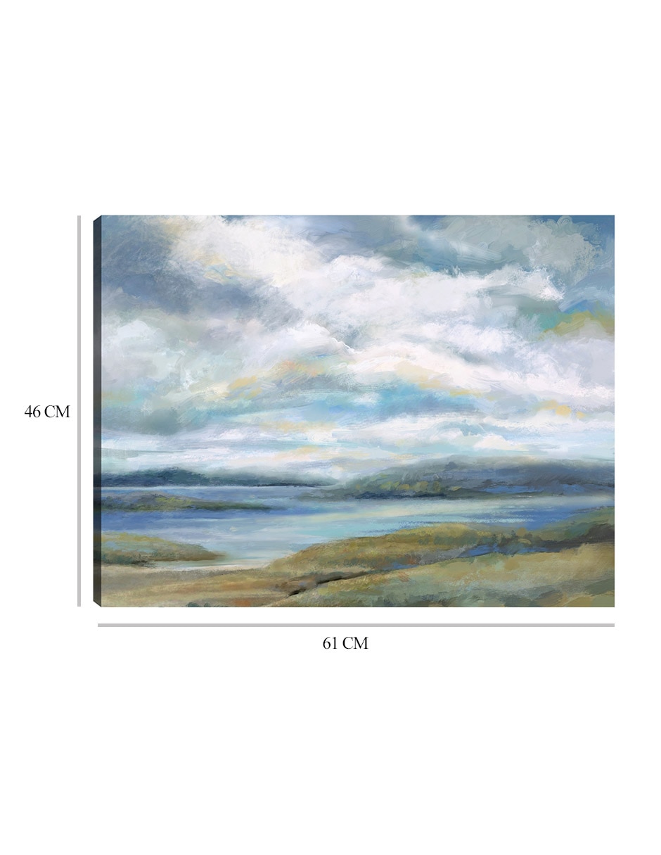 Cuadro decorativo Joli ciel técnica mixta Playas 2