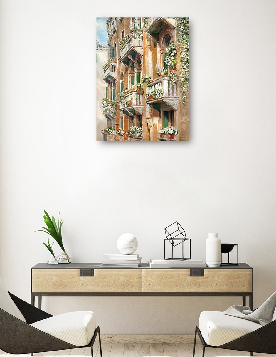 Cuadro decorativo Julieta técnica mixta Lugares 3