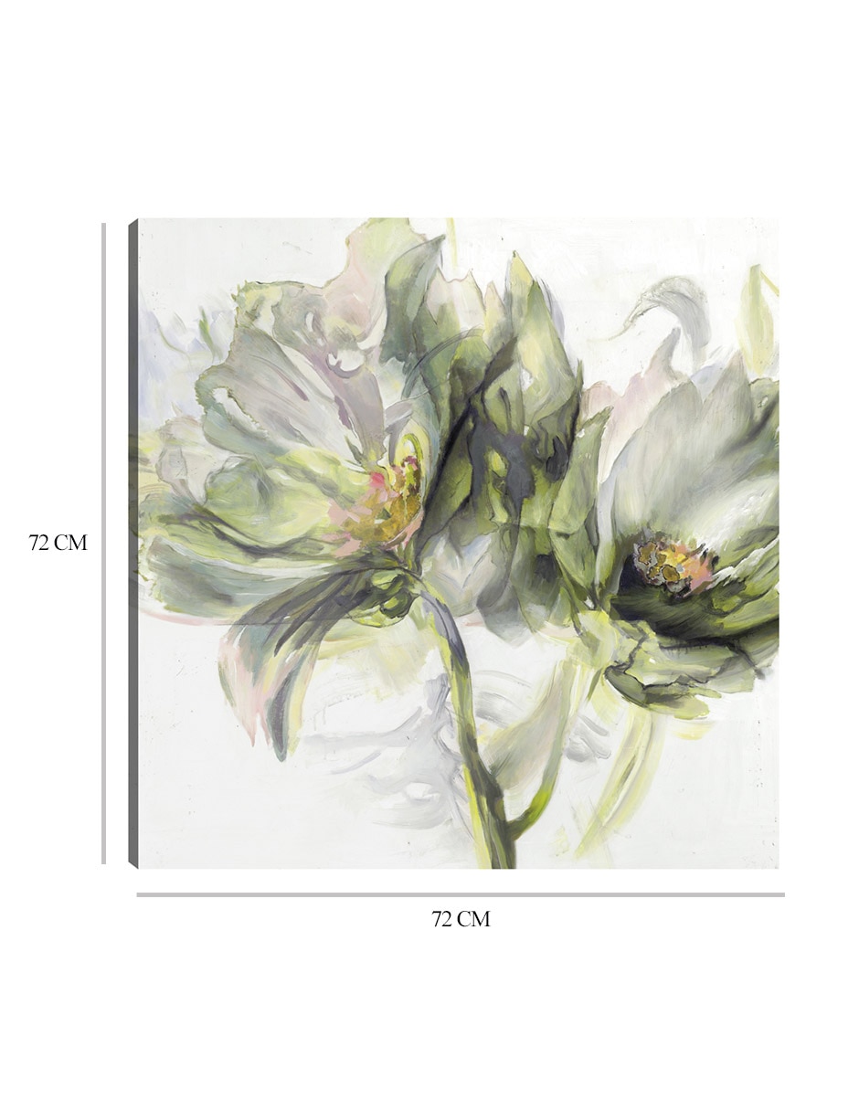 Cuadro decorativo Jardín susurrante I técnica mixta Floración 7