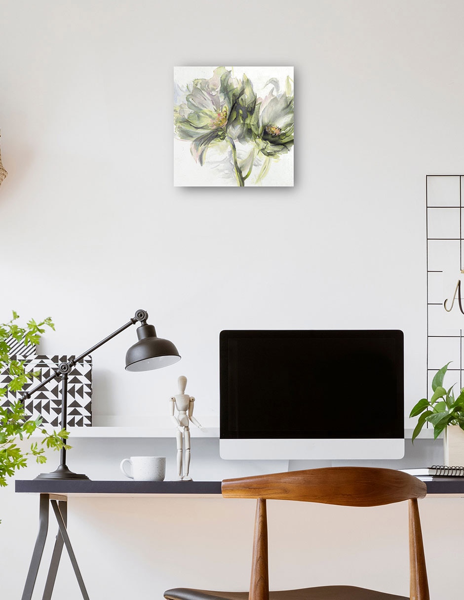 Cuadro decorativo Jardín susurrante I técnica mixta Floración 4