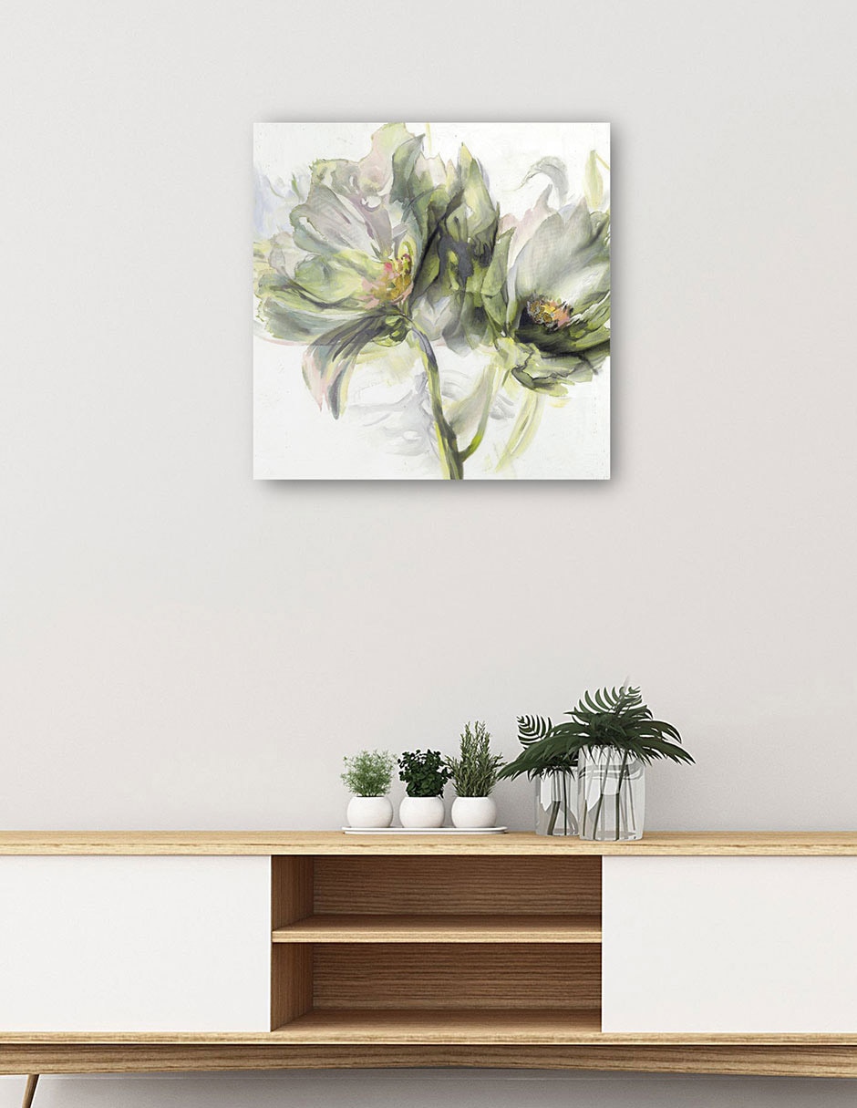 Cuadro decorativo Jardín susurrante I técnica mixta Floración 6