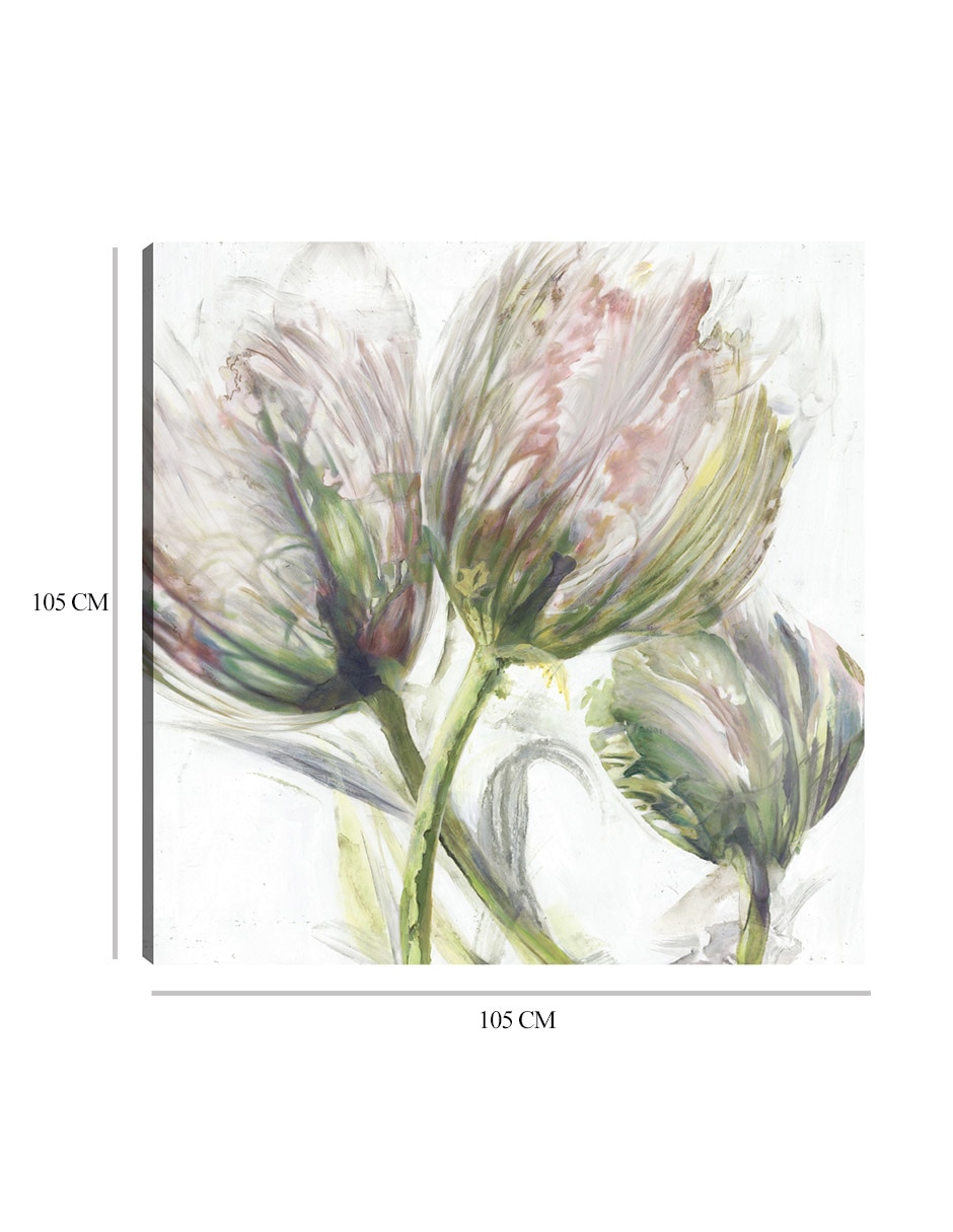 Cuadro decorativo Jardín susurrante II técnica mixta Floración 9