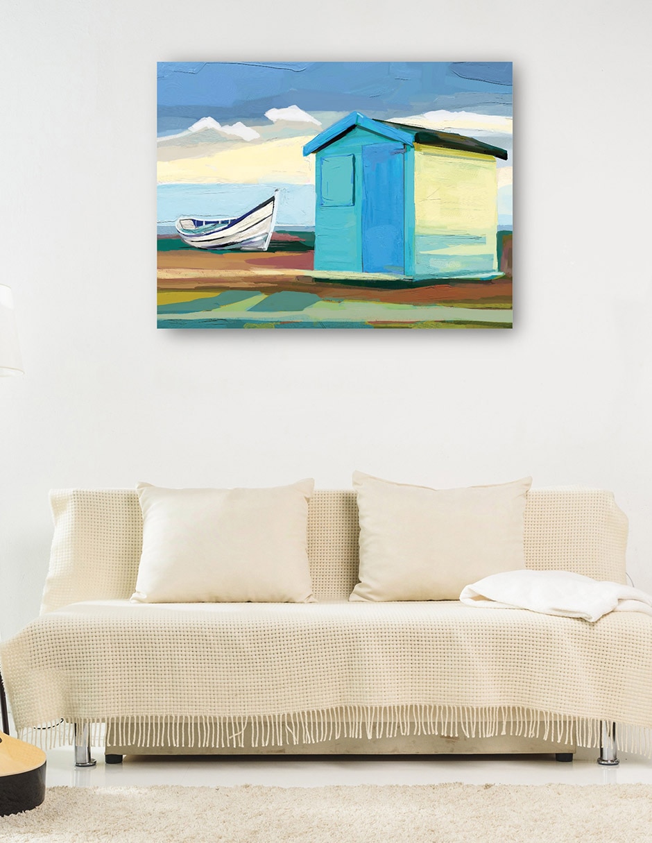 Cuadro decorativo La buena vida técnica mixta Lagos 6