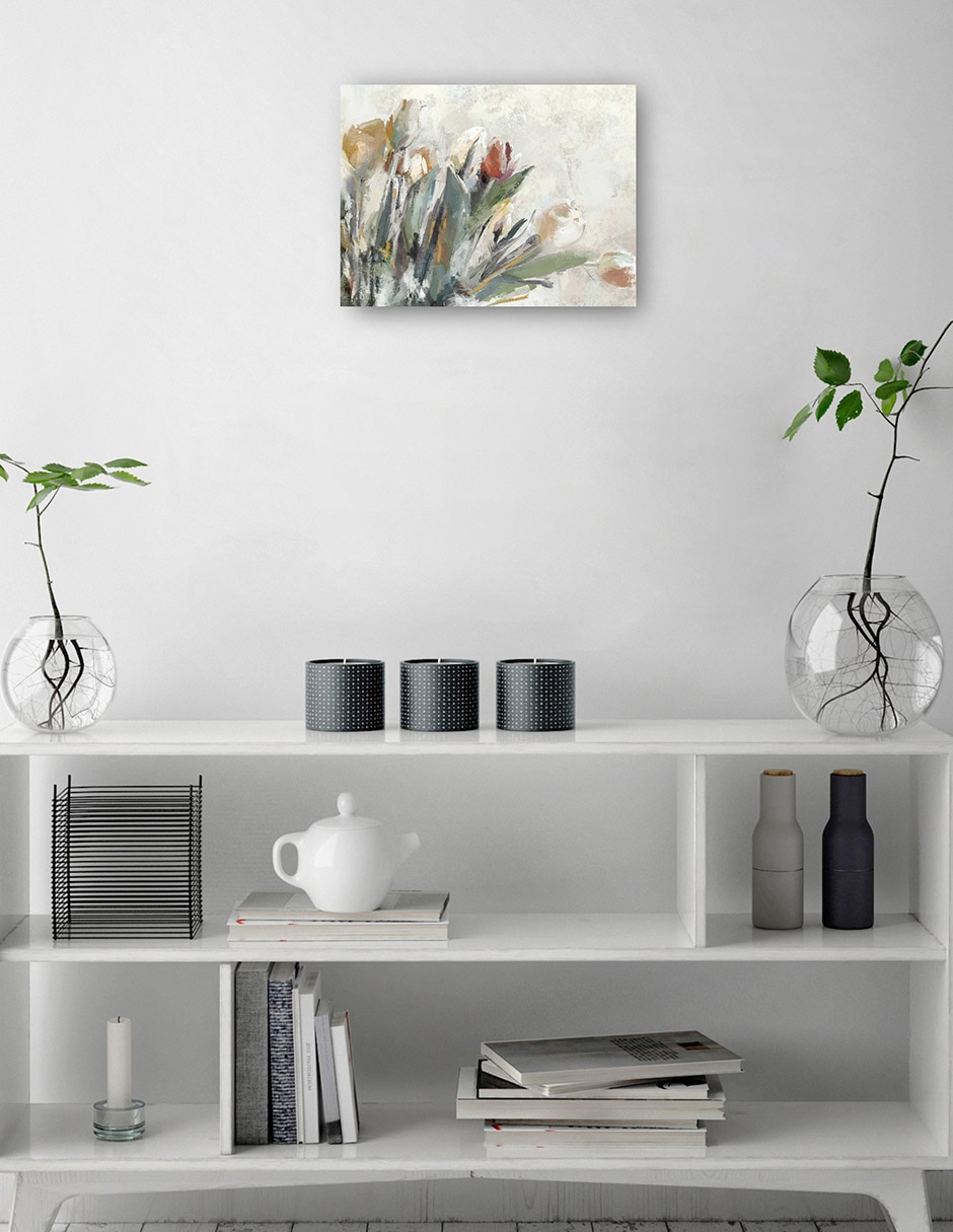 Cuadro decorativo Joli jardín técnica mixta Floración 2