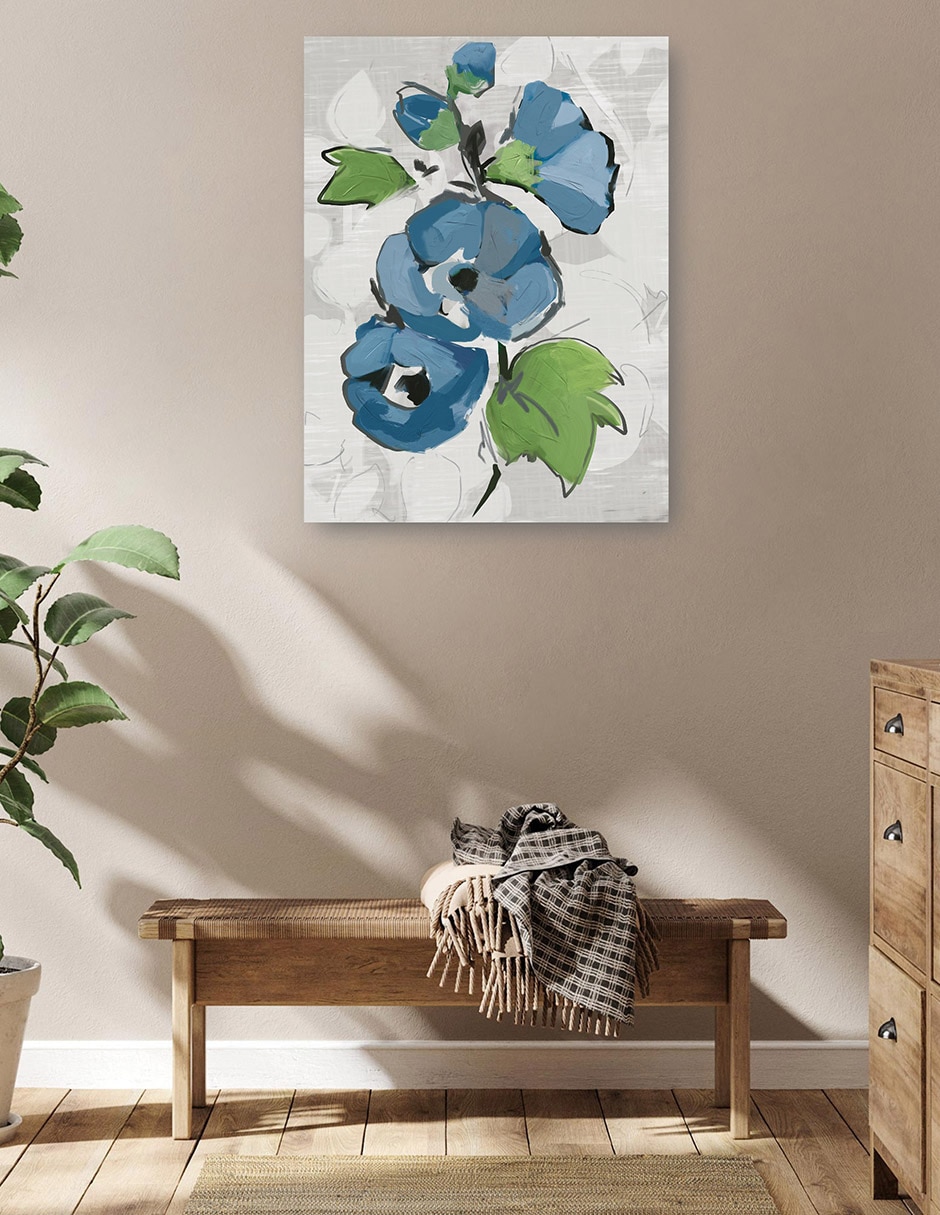 Cuadro decorativo Jolies fleurs técnica mixta Arreglo Floral 6