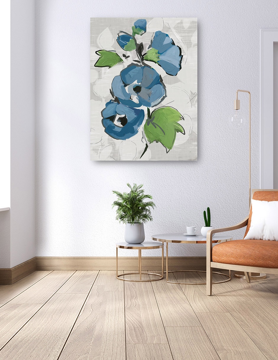 Cuadro decorativo Jolies fleurs técnica mixta Arreglo Floral 7