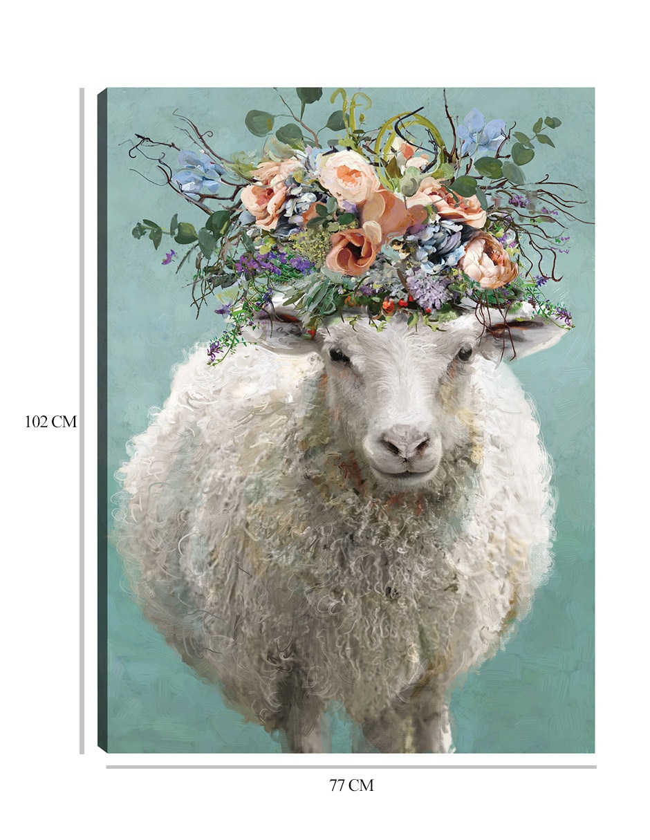 Cuadro decorativo Lexi técnica mixta Animales Domésticos 3