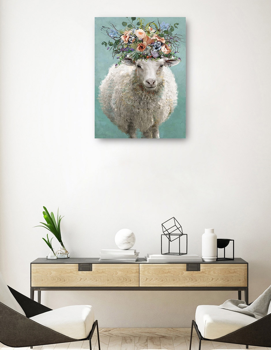 Cuadro decorativo Lexi técnica mixta Animales Domésticos 3