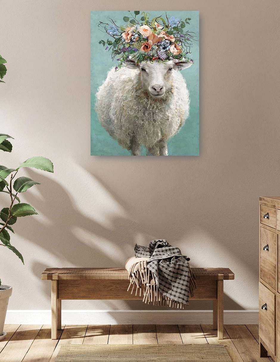 Cuadro decorativo Lexi técnica mixta Animales Domésticos 5