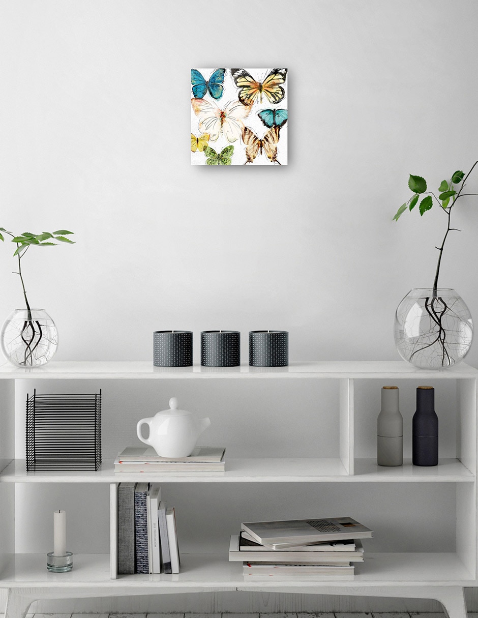 Cuadro decorativo Les Papillons II técnica mixta Vida Silvestre 2
