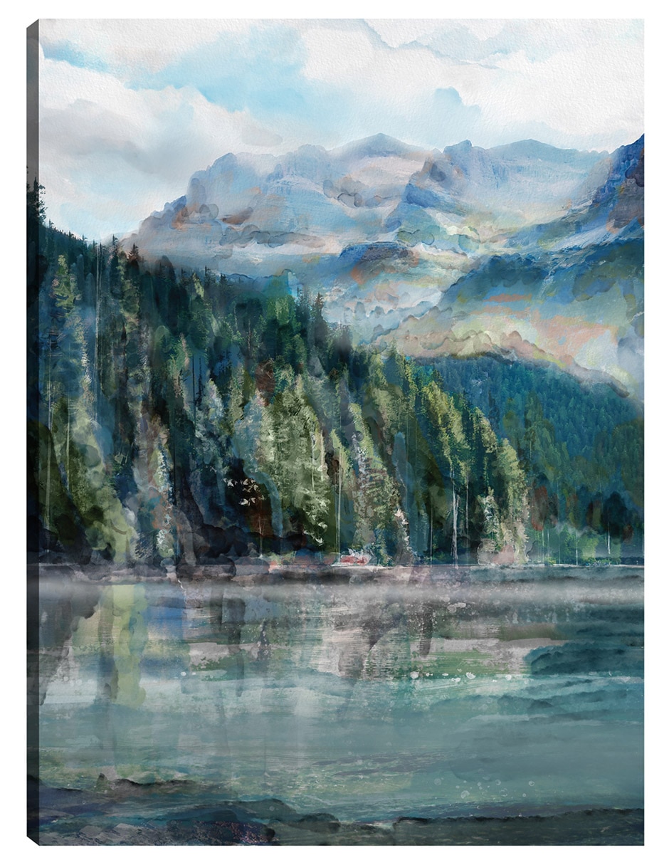 Cuadro decorativo Lago de montaña II técnica mixta Lagos Cuadro decorativo Lago de montaña II técnica mixta Lagos