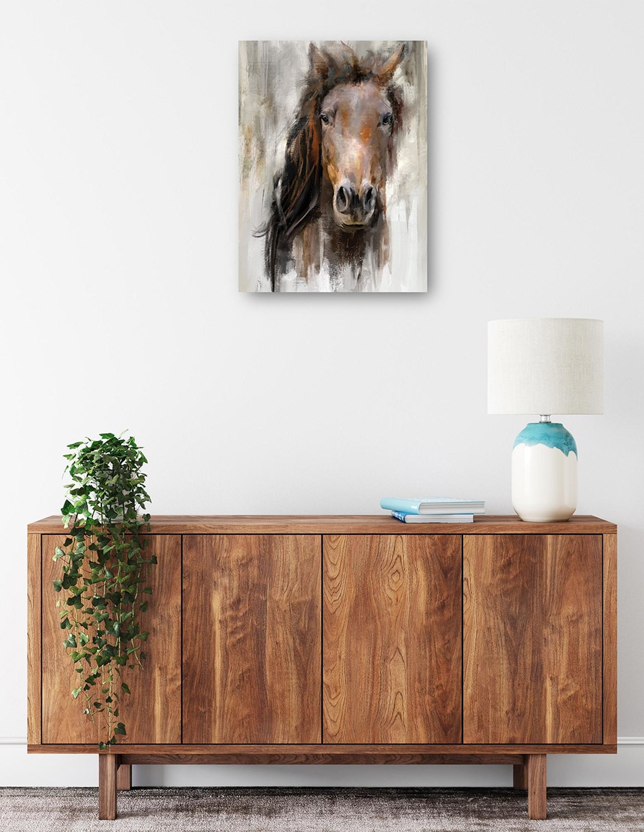 Cuadro decorativo Jaspe técnica mixta Animales Domésticos 2