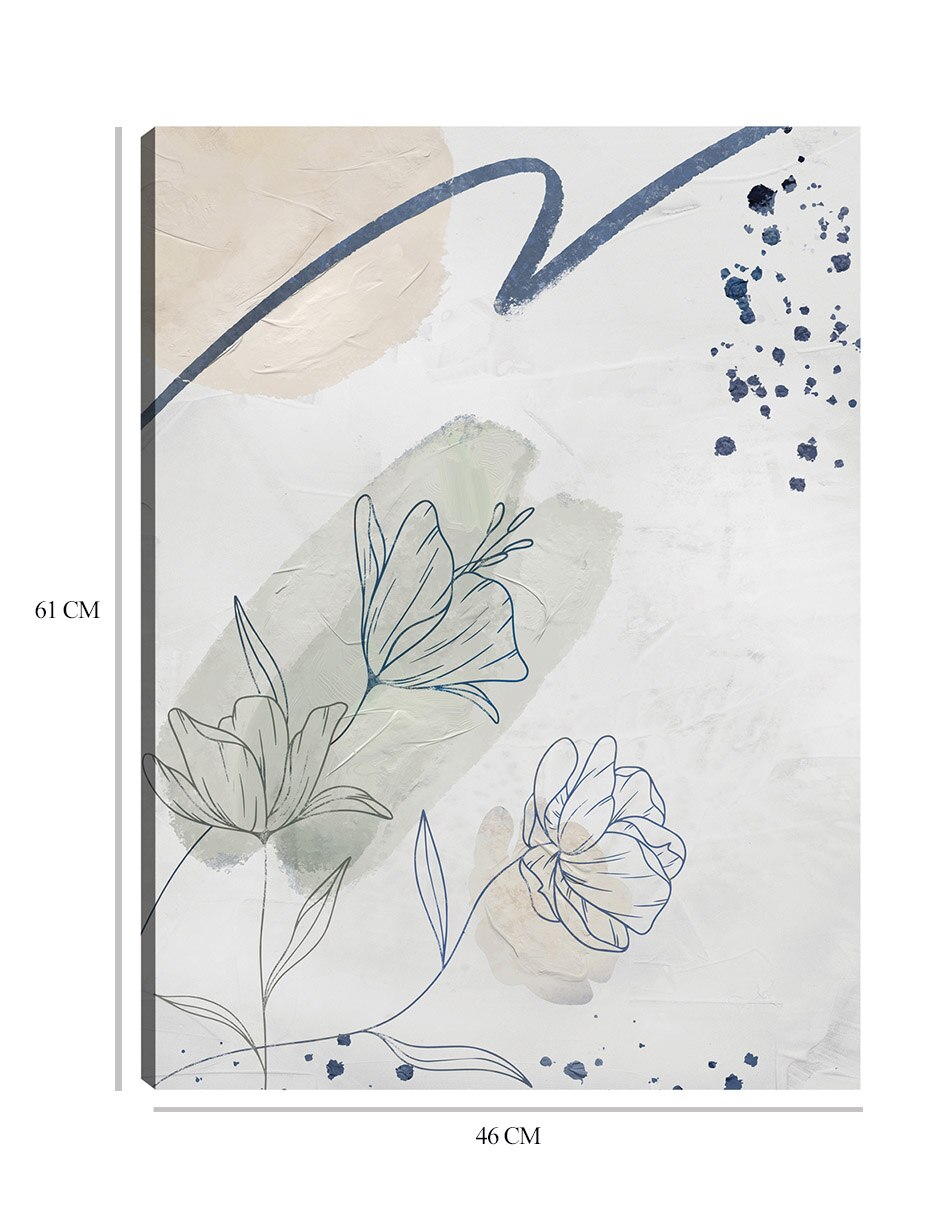 Cuadro decorativo Jardinería Orgánica I técnica mixta Floración 3