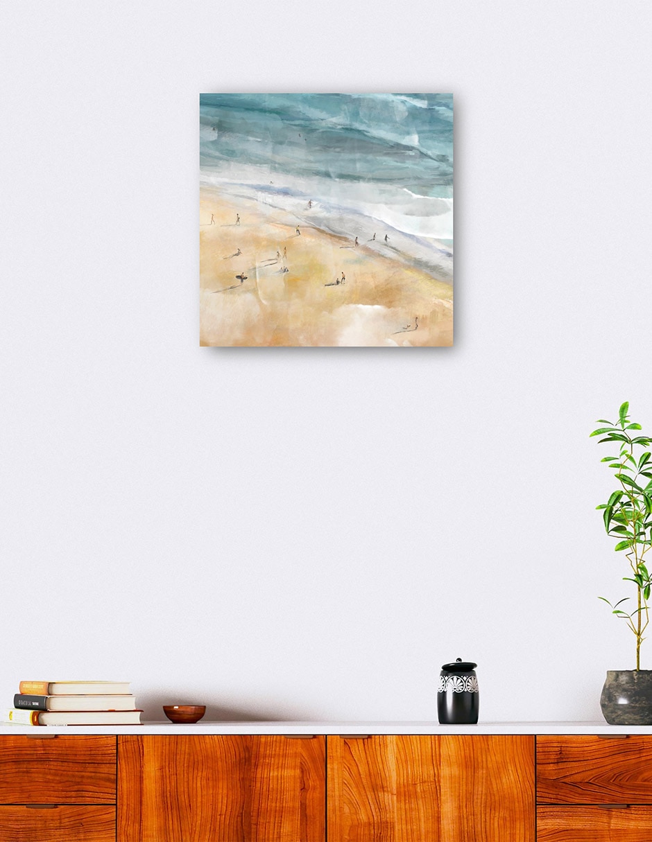 Cuadro decorativo La Plage técnica mixta Playas 6