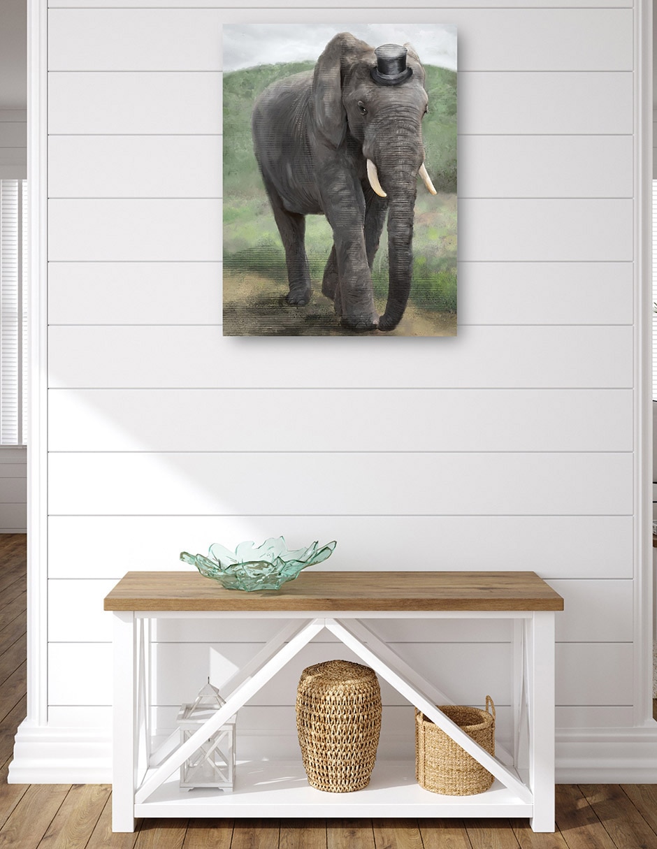 Cuadro decorativo Mandamás técnica mixta Vida Silvestre 5