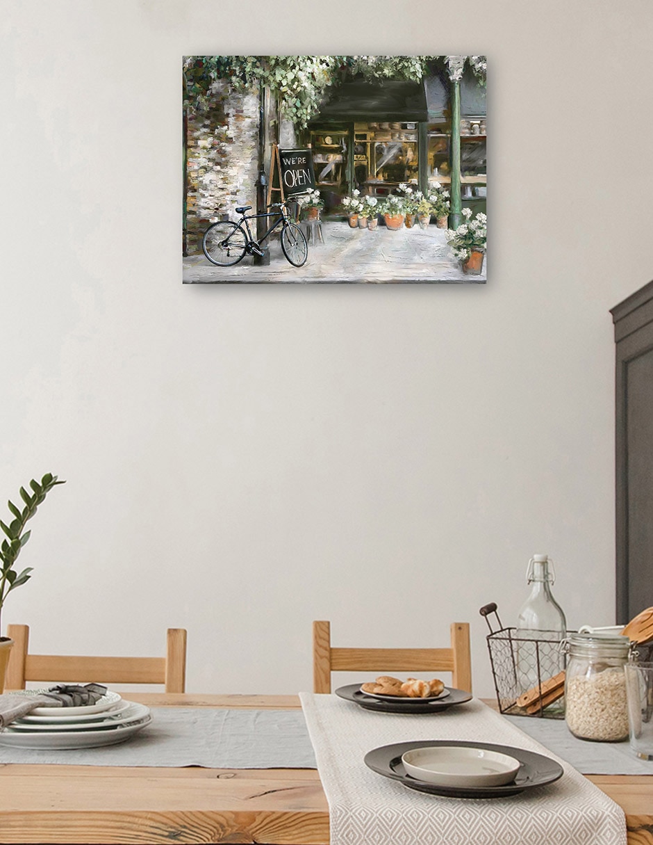 Cuadro decorativo Lugar del pueblo técnica mixta Lugares 4