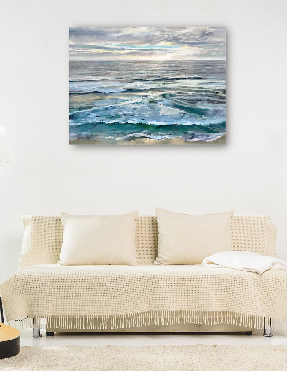 Cuadro decorativo Mar y cielo técnica mixta Playas 6