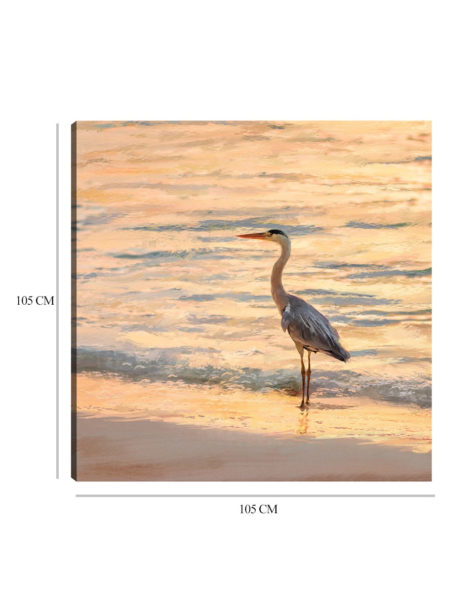 Cuadro decorativo Luz nocturna técnica mixta Playas 2