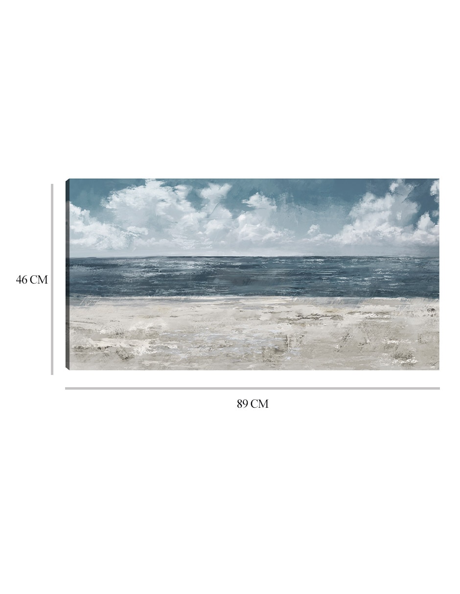 Cuadro decorativo Luz de capas de playa técnica mixta Playas 9