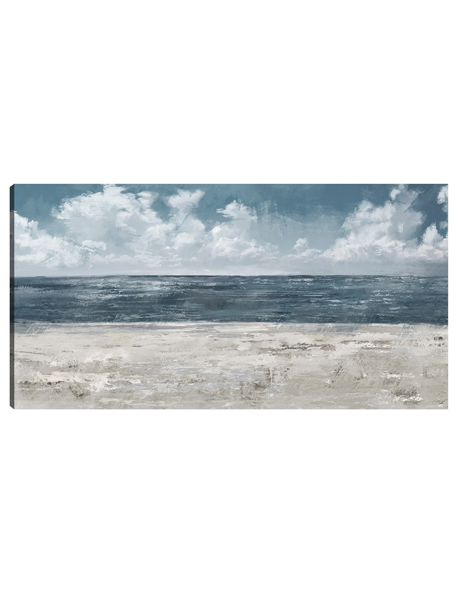 Cuadro decorativo Luz de capas de playa técnica mixta Playas Cuadro decorativo Luz de capas de playa técnica mixta Playas