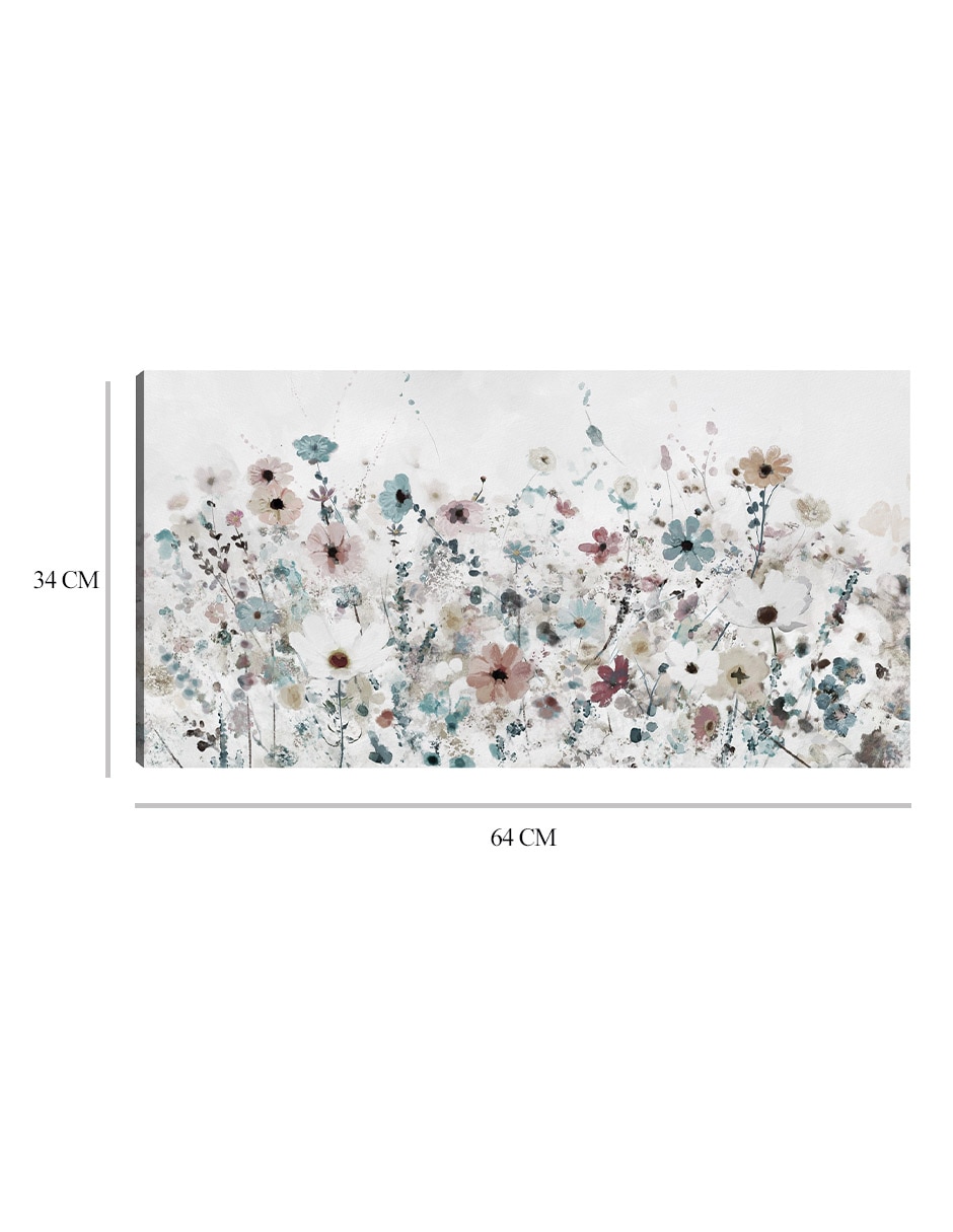 Cuadro decorativo Luz sorbete salvaje técnica mixta Primavera 2