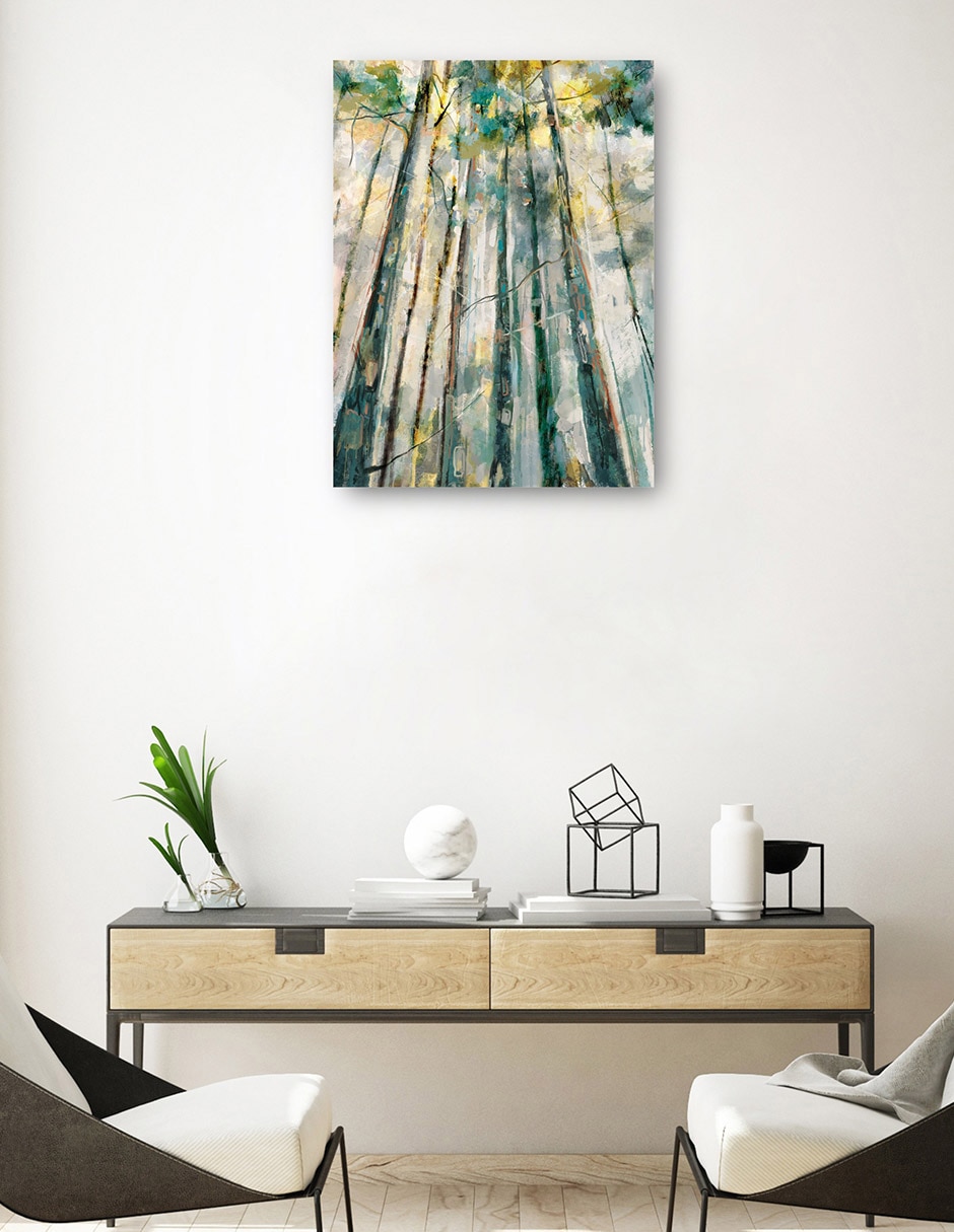 Cuadro decorativo Majestuoso técnica mixta Primavera 3