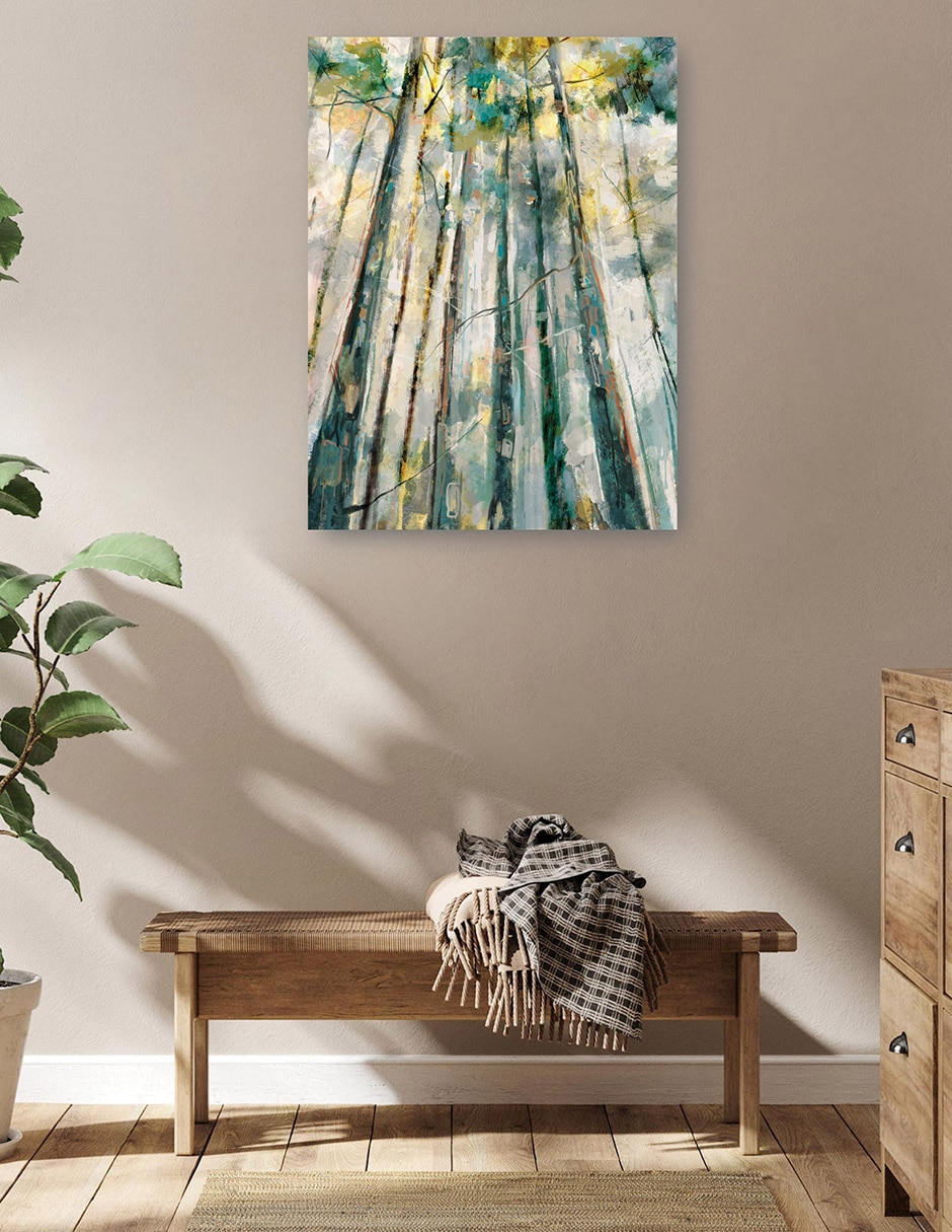 Cuadro decorativo Majestuoso técnica mixta Primavera 5