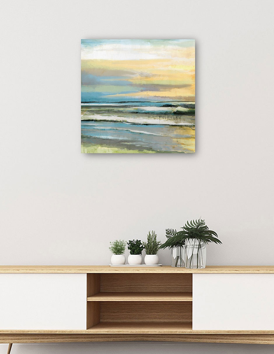 Cuadro decorativo Mareas tonales técnica mixta Playas 5