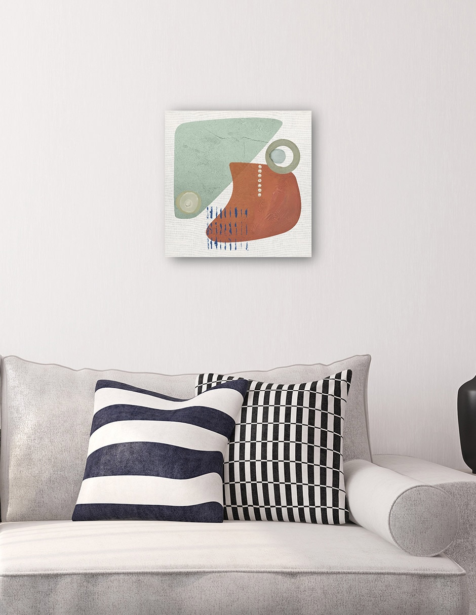 Cuadro decorativo Modogo IV técnica mixta Formas 4