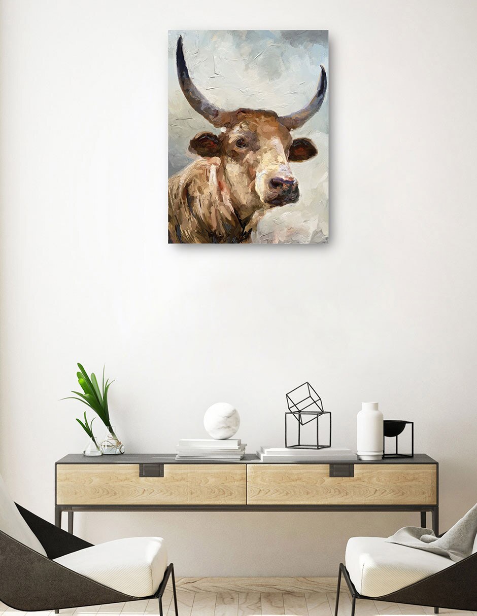 Cuadro decorativo Maxwell técnica mixta Vida Silvestre 4