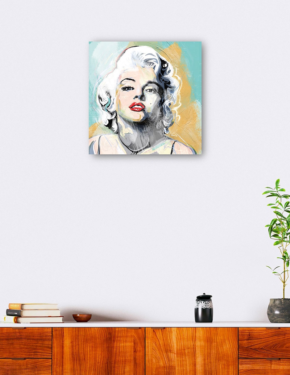 Cuadro decorativo técnica mixta Gente 6