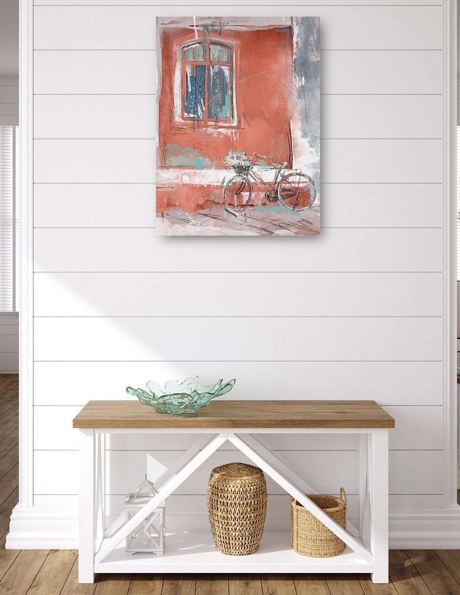 Cuadro decorativo Mia corsa técnica mixta Lugares 5